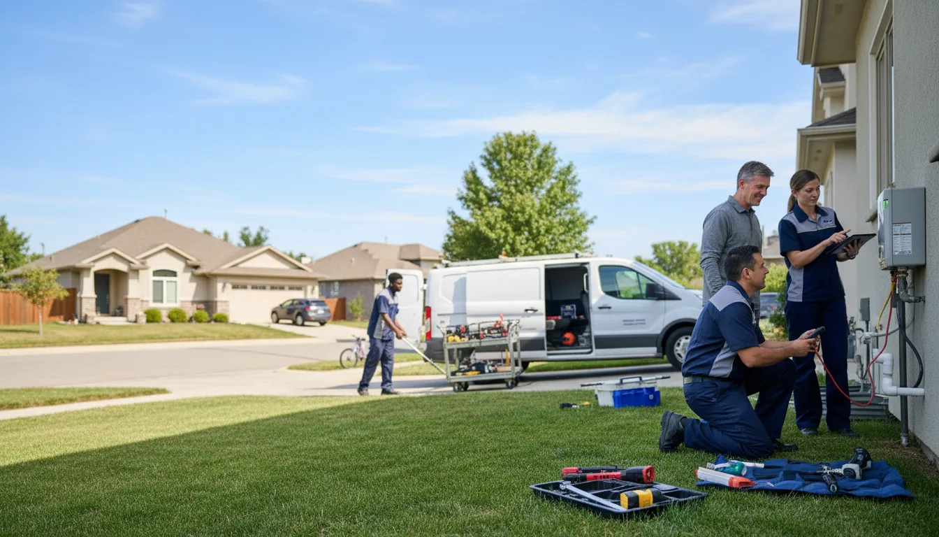 Tankless water heater service in Coleman, OK